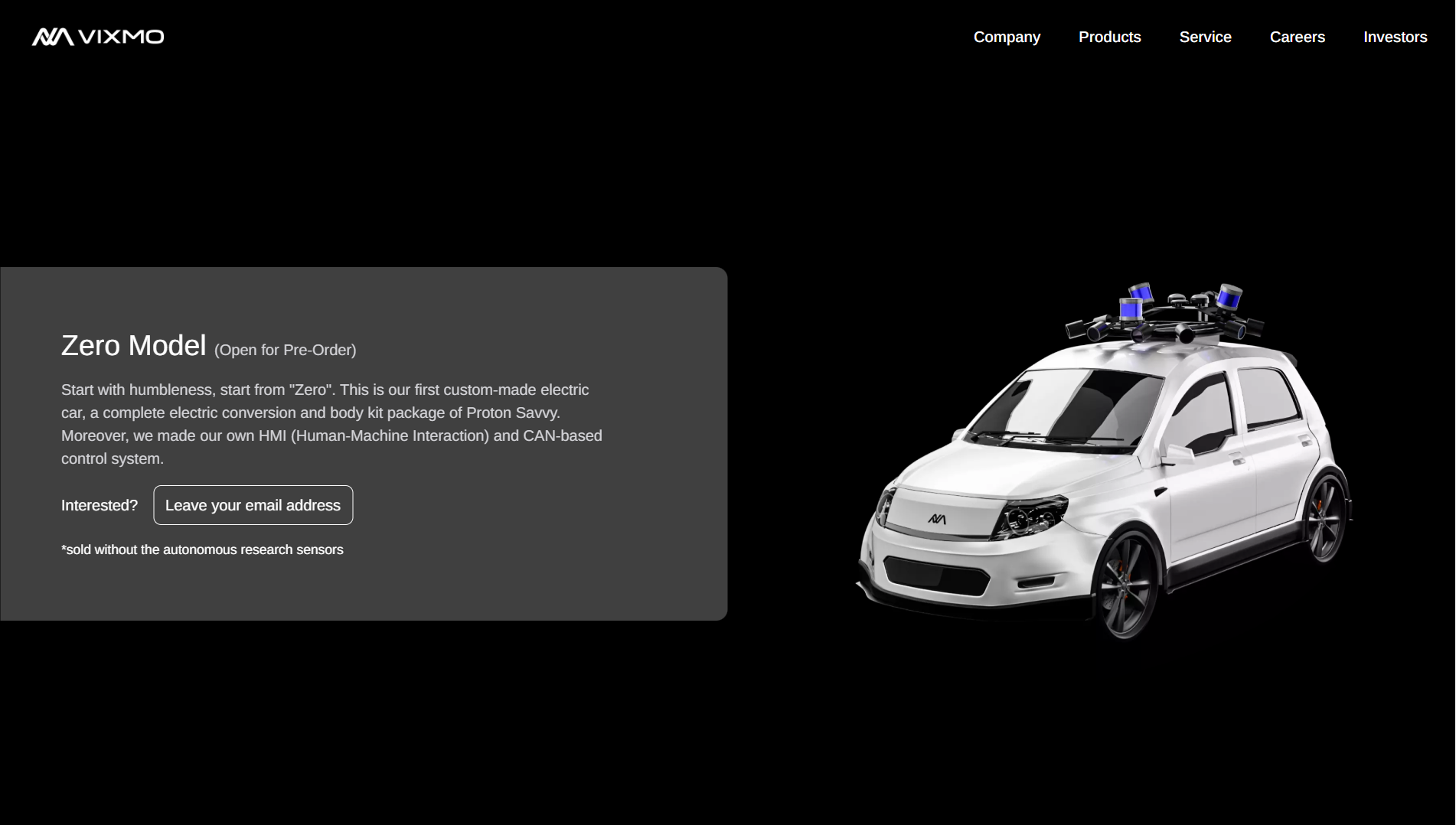 Vixmo company website